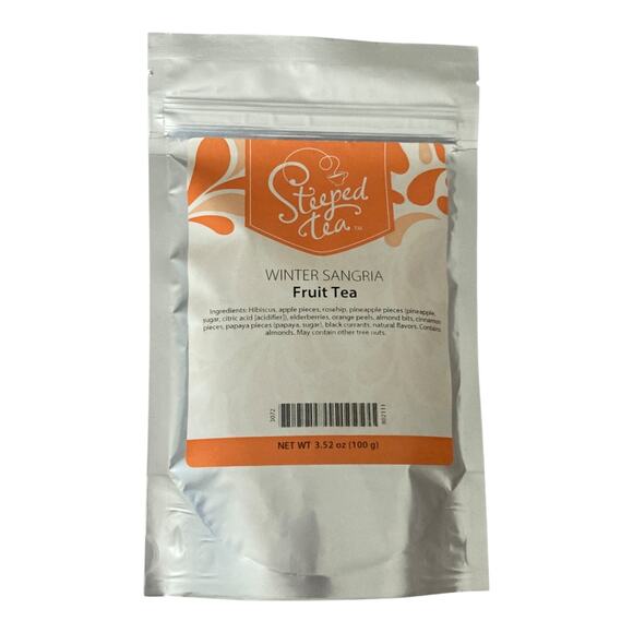 Winter Sangria Loose Leaf Fruit Tea by Steeped Tea 3.52 oz ~ New sealed - Picture 1 of 2